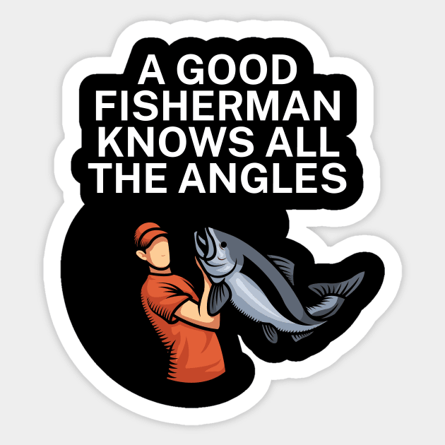 A bad day of fishing is still better than a good day at the office Sticker by maxcode